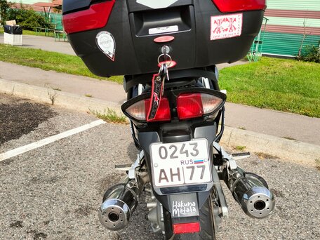 2008 Yamaha FJR1300, чёрный, 530000 рублей, вид 4