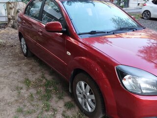 2009 Kia Rio II Рестайлинг, красный, 470000 рублей, вид 2