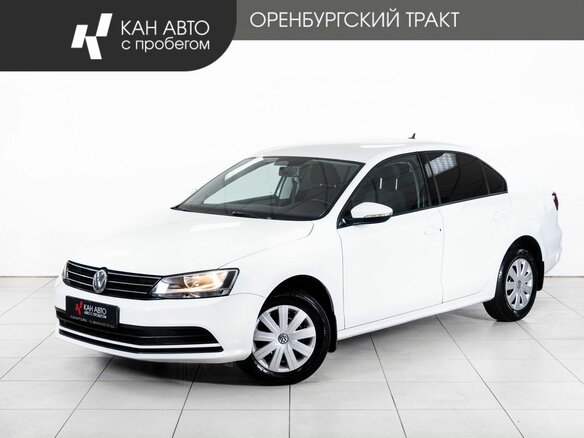 2016 Volkswagen Jetta VI Рестайлинг, белый, 1130000 рублей