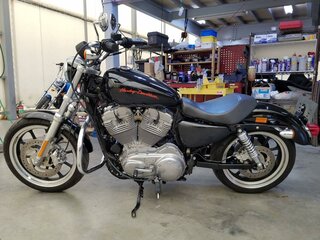 2013 Harley-Davidson Sportster 883, чёрный, 777000 рублей, вид 1