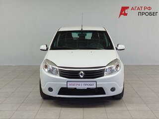 2012 Renault Sandero I, белый, 650000 рублей, вид 2