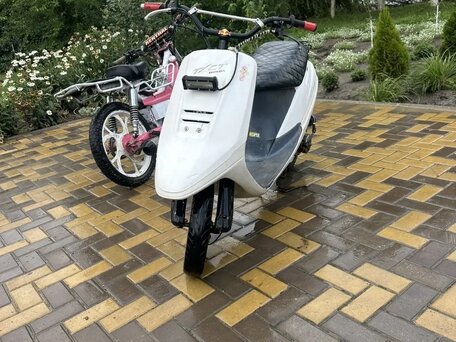 1998 Honda Ape 50, белый, 37000 рублей, вид 2