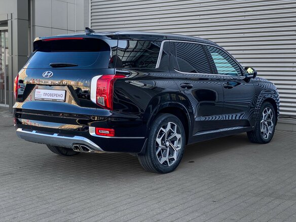 2021 Hyundai Palisade I, чёрный, 4400000 рублей - вид 4