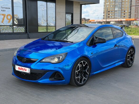 2013 Opel Astra OPC J, синий, 759000 рублей