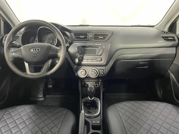 2012 Kia Rio 5-speed III, бежевый, 765000 рублей - вид 6