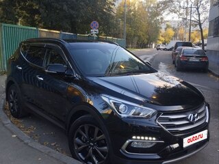 2017 Hyundai Santa Fe III Рестайлинг, чёрный, 2500000 рублей, вид 1