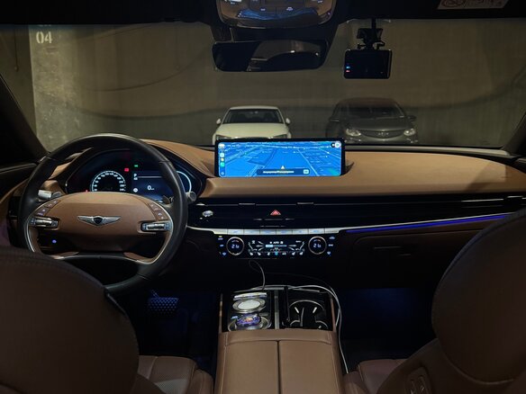 2021 Genesis G80 II, чёрный, 4299000 рублей - вид 17