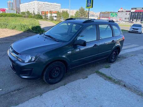 2018 Lada (ВАЗ) Kalina II, серый, 320000 рублей, вид 3