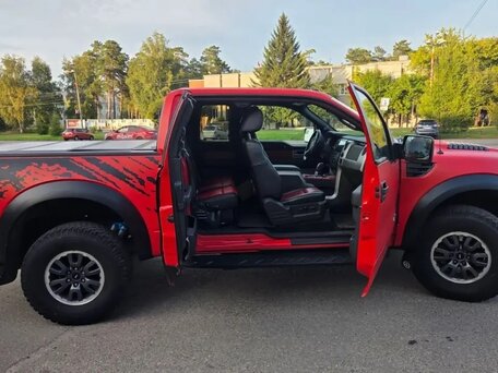 2011 Ford F-150 Raptor CrewCab SVT Raptor XII, красный, 4800000 рублей, вид 1