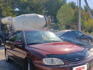 2008 Kia Spectra I Рестайлинг 2, красный, 340000 рублей, вид 4