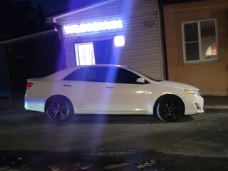 2013 Toyota Camry VII (XV50), белый, 1099000 рублей, вид 3