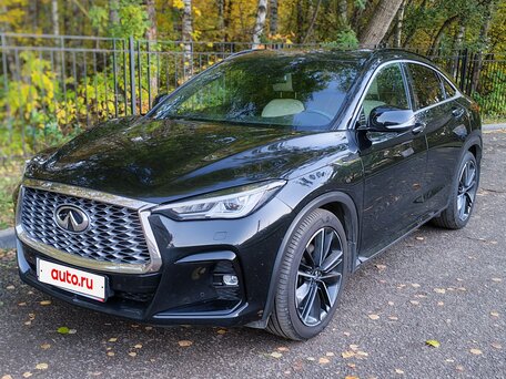 2021 Infiniti QX55, чёрный, 3550000 рублей, вид 2