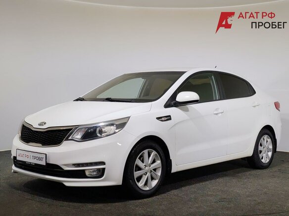 2017 Kia Rio III Рестайлинг, белый, 1000000 рублей