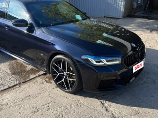 2020 BMW 5 серии 540i xDrive VII (G30/G31/G38) Рестайлинг, синий, 5500000 рублей, вид 2