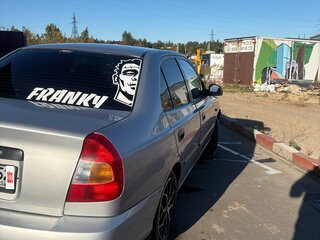 2004 Hyundai Accent ТагАЗ II, серебристый, 350000 рублей, вид 5
