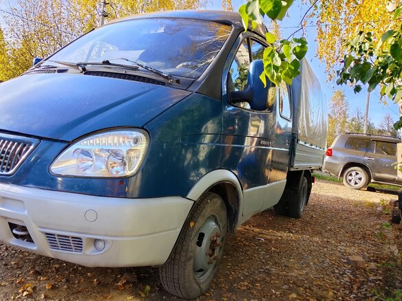 2007 ГАЗ ГАЗель (33023/330273) Фермер, синий, 550000 рублей - вид 3
