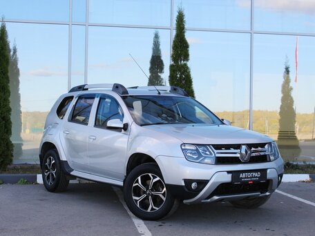2017 Renault Duster I Рестайлинг, серебристый, 1510000 рублей, вид 3