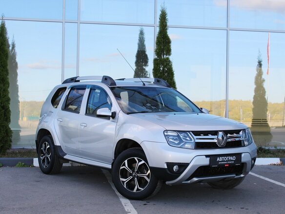 2017 Renault Duster I Рестайлинг, серебристый, 1530000 рублей - вид 2