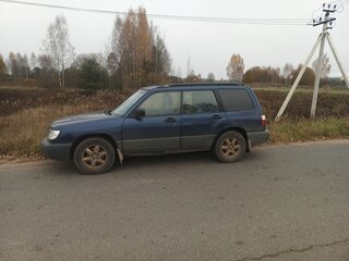 2001 Subaru Forester I Рестайлинг, синий, 300000 рублей, вид 3