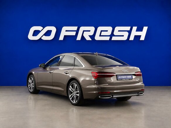 2018 Audi A6 55 TFSI V (C8), коричневый - вид 1