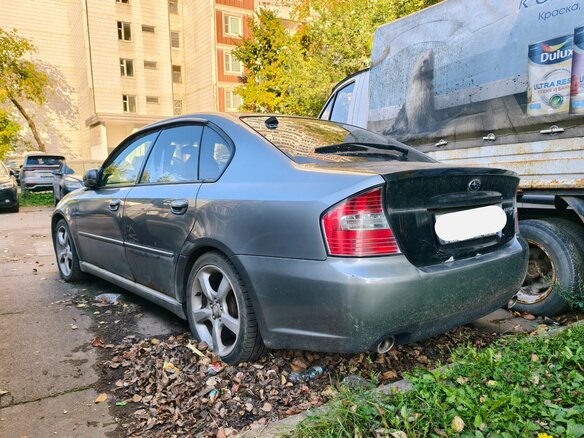 2005 Subaru Legacy IV, серебристый, 570000 рублей - вид 5