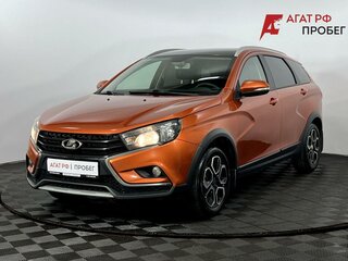 2018 Lada (ВАЗ) Vesta SW Cross I, оранжевый, 930000 рублей, вид 2