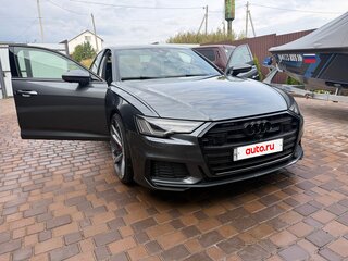 2019 Audi A6 45 TFSI V (C8), серый, 3850000 рублей, вид 5