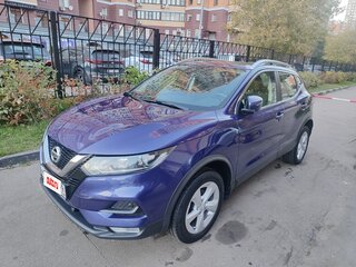 2019 Nissan Qashqai II Рестайлинг, синий, 1990000 рублей, вид 2