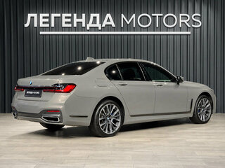 2019 BMW 7 серии 740d xDrive VI (G11/G12) Рестайлинг, серый, 5490000 рублей, вид 4