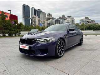2019 BMW M5 Competition VI (F90), фиолетовый, 9200000 рублей, вид 1