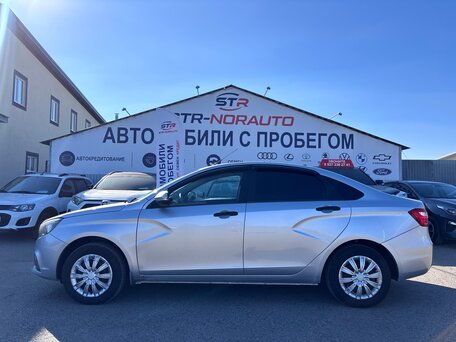 2021 Lada (ВАЗ) Vesta I, серебристый, 866000 рублей, вид 4