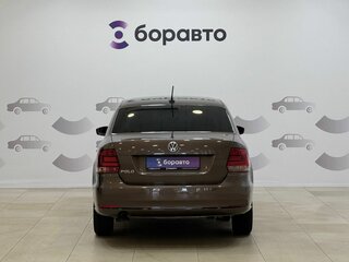 2019 Volkswagen Polo V Рестайлинг, коричневый, 1430000 рублей, вид 5