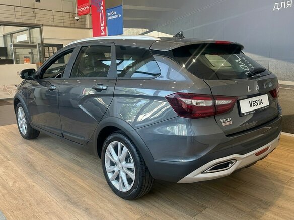 2026 Lada (ВАЗ) Vesta SW Cross I Рестайлинг (NG), серый - вид 2