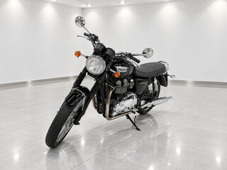 2007 Triumph Bonneville T100, чёрный, 401673 рублей, вид 3