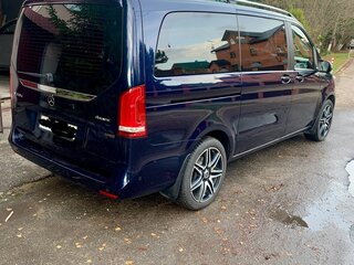 2016 Mercedes-Benz V-Класс Long 220 d длинный III (W447), синий, 3600000 рублей, вид 3