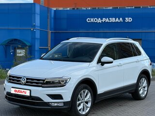 2017 Volkswagen Tiguan II, белый, 2150000 рублей, вид 1