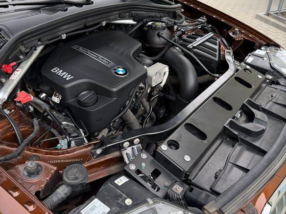 2018 BMW X4 20i I (F26), коричневый - вид 18