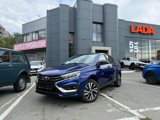 2026 Lada (ВАЗ) Vesta I Рестайлинг (NG), синий, 2035000 рублей, вид 1