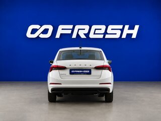 2022 Skoda Rapid II, белый, 1619077 рублей, вид 4