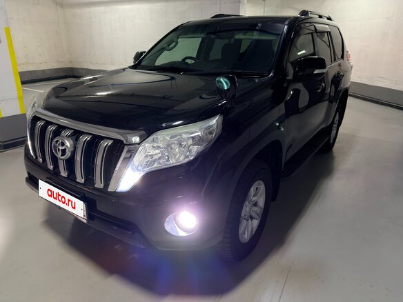 2014 Toyota Land Cruiser Prado 4-speed 150 Series Рестайлинг 1, чёрный, 3000000 рублей - вид 7