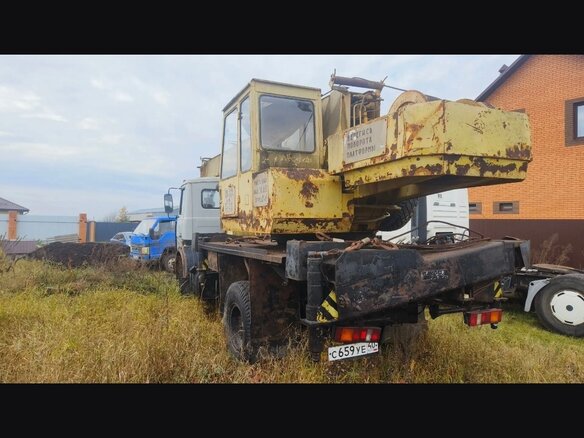 2003 МАЗ Автокраны, серый, 850000 рублей - вид 3