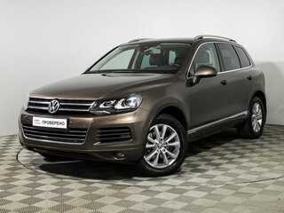2013 Volkswagen Touareg II, коричневый, 2449700 рублей, вид 1