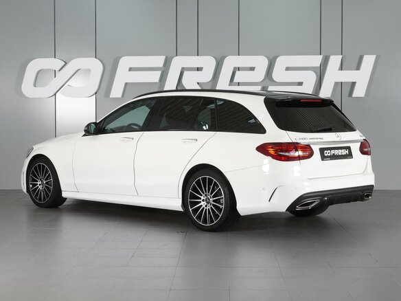 2019 Mercedes-Benz C-Класс 200 IV (W205) Рестайлинг, белый, 2399000 рублей - вид 1