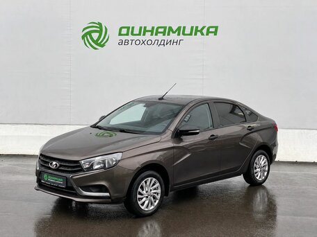 2018 Lada (ВАЗ) Vesta I, коричневый, 609000 рублей, вид 1