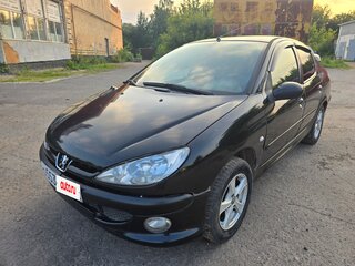 2007 Peugeot 206, чёрный, 185000 рублей, вид 1