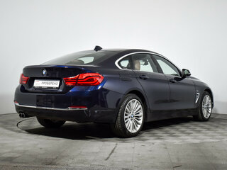 2018 BMW 4 серии Gran Coupe 430i xDrive F32/F33/F36 Рестайлинг, синий, 2659000 рублей, вид 5