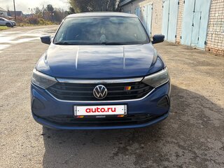 2022 Volkswagen Polo VI, синий, 1370000 рублей, вид 1