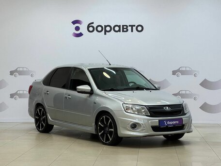 2016 Lada (ВАЗ) Granta Sport I, серебристый, 690000 рублей, вид 3