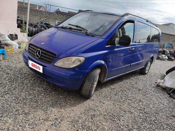 2008 Mercedes-Benz Vito 111 CDI L3 II (W639), синий, 999999 рублей
