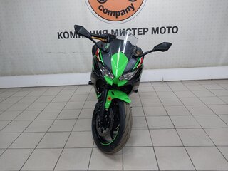 2024 Kawasaki Ninja 650, зелёный, 825000 рублей, вид 3